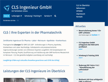 Tablet Screenshot of cls.co.at